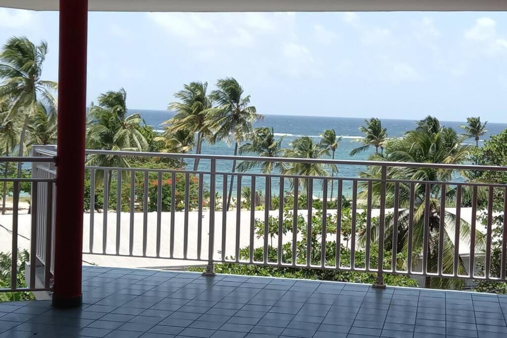 Studio T1 Bis La Belle Vue, Vue Mer, Wifi, Plage A 50M Le Moule Exteriör bild
